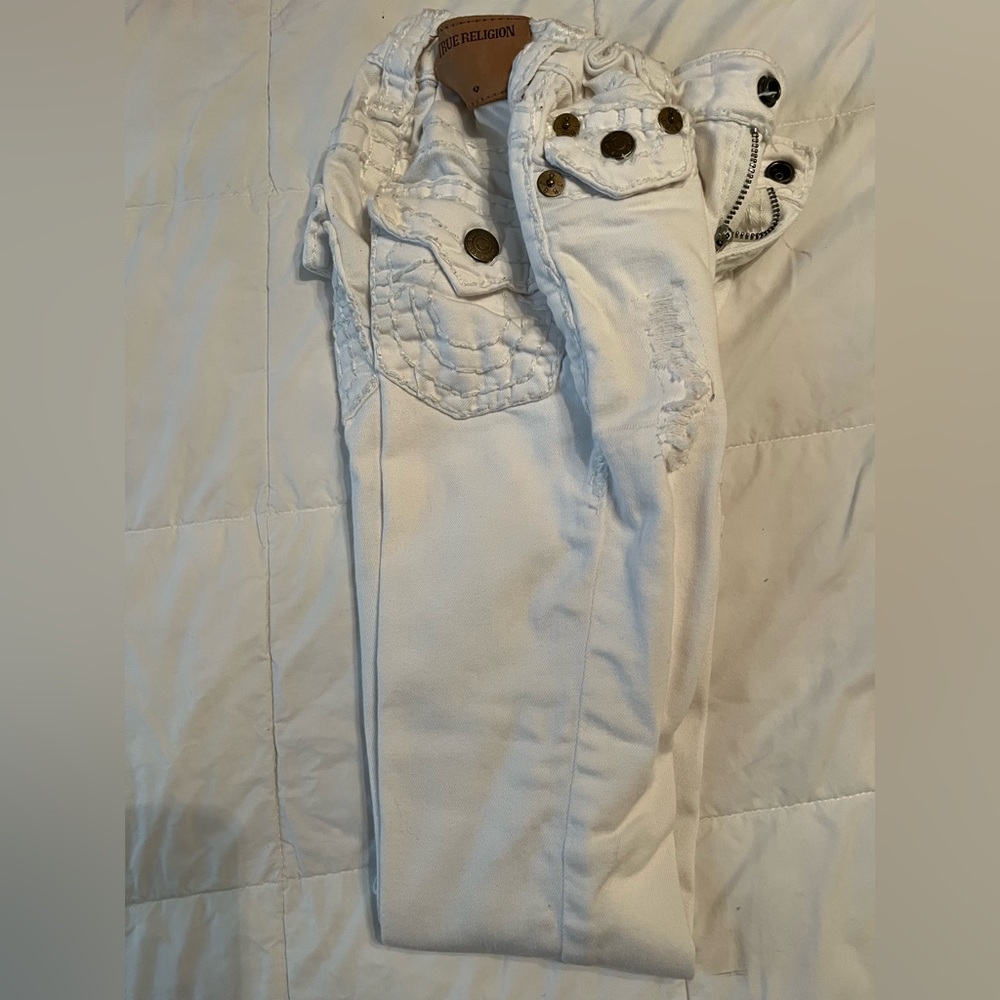 In perfect condition little girls white jeans
